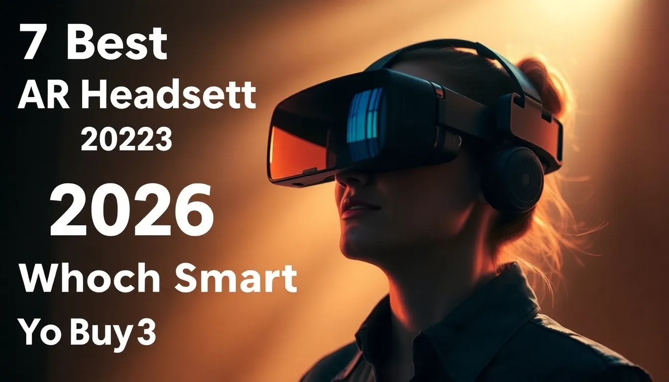 7 BEST AR HEADSETS 2026: WHICH SMART GLASSES SHOULD YOU BUY?