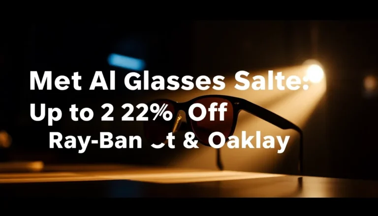 META AI GLASSES SALE: UP TO 25% OFF RAY-BAN & OAKLEY